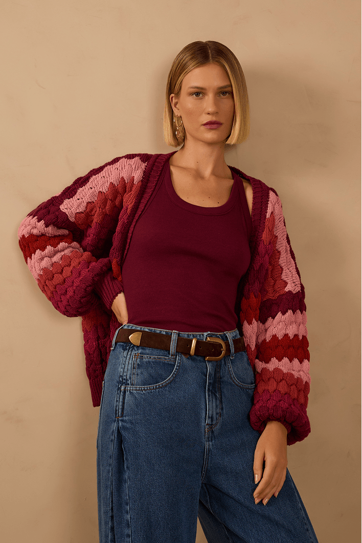 Camiseta Básica Bordado Sol Costas