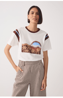 Blusa Silk Vintage Com Bordado