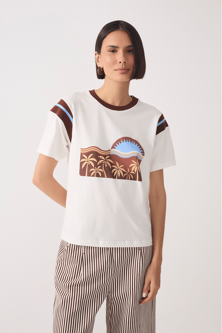 Blusa Silk Vintage Com Bordado