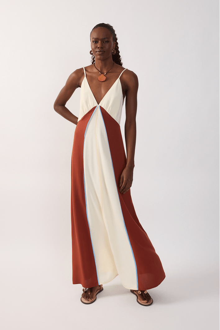 Vestido Cropped Recortes