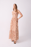 Vestido Longo Est Jardim Ikat