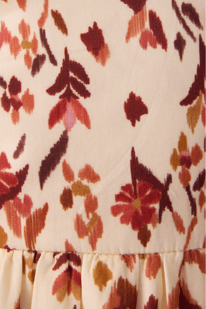 Vestido Longo Est Jardim Ikat