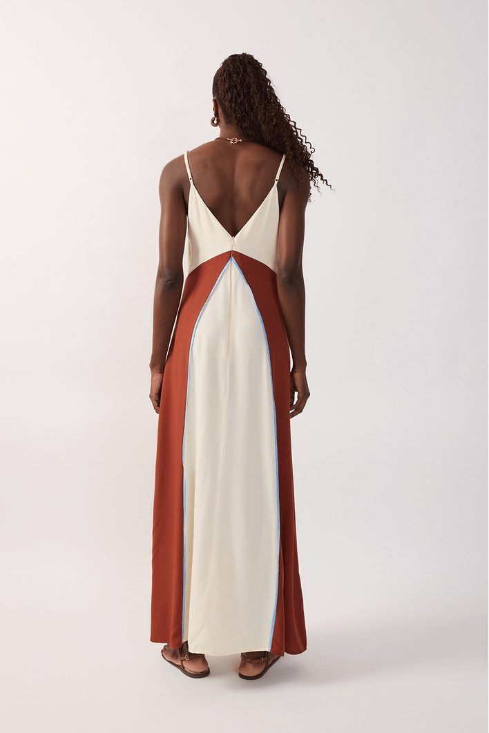 Vestido Cropped Recortes