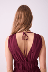 Vestido Curto Algodão Bordado Barrado