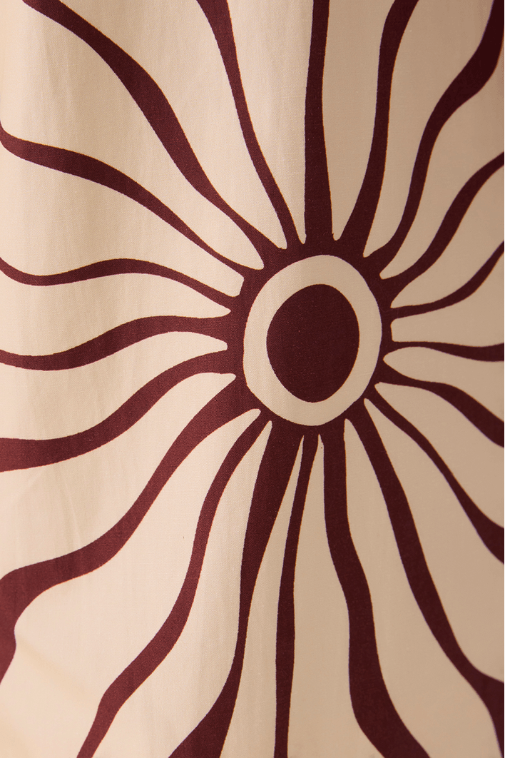 Calça Barrel Algodão Est Alvorecer