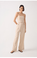 Calça Linho Listra Lurex