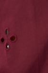Camisa Algodão Bordado Barrado