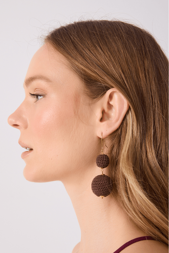 Brinco Crochet Harmonia