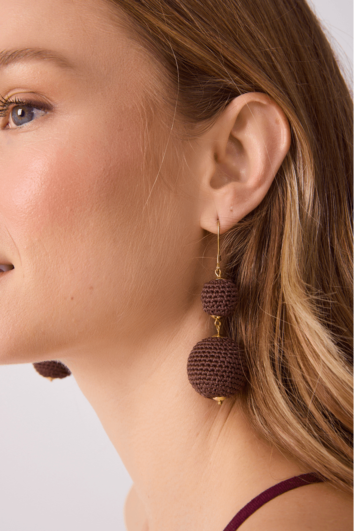 Brinco Crochet Harmonia