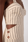Macacão Linho Listra Lurex