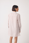 Camisa Linho Listrado Lurex