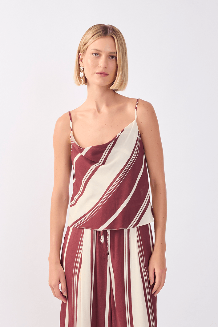 Blusa Alça Est Listra Solene