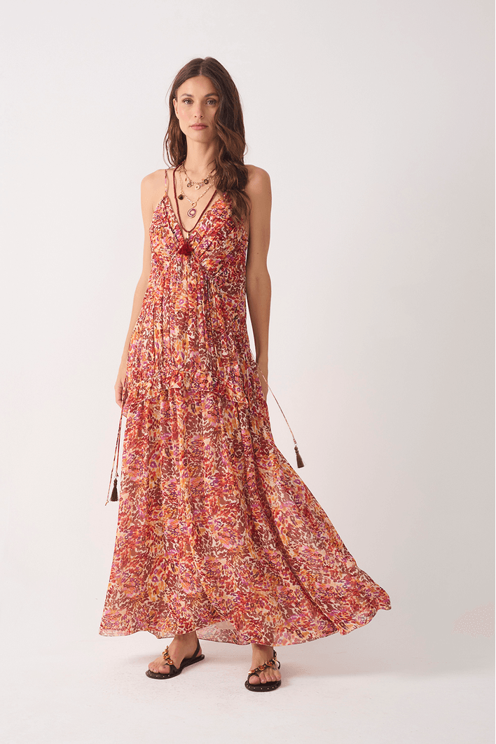 Vestido Longo Est Instinto Cerâmica