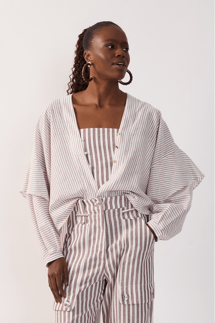 Camisa Algodão Listrado