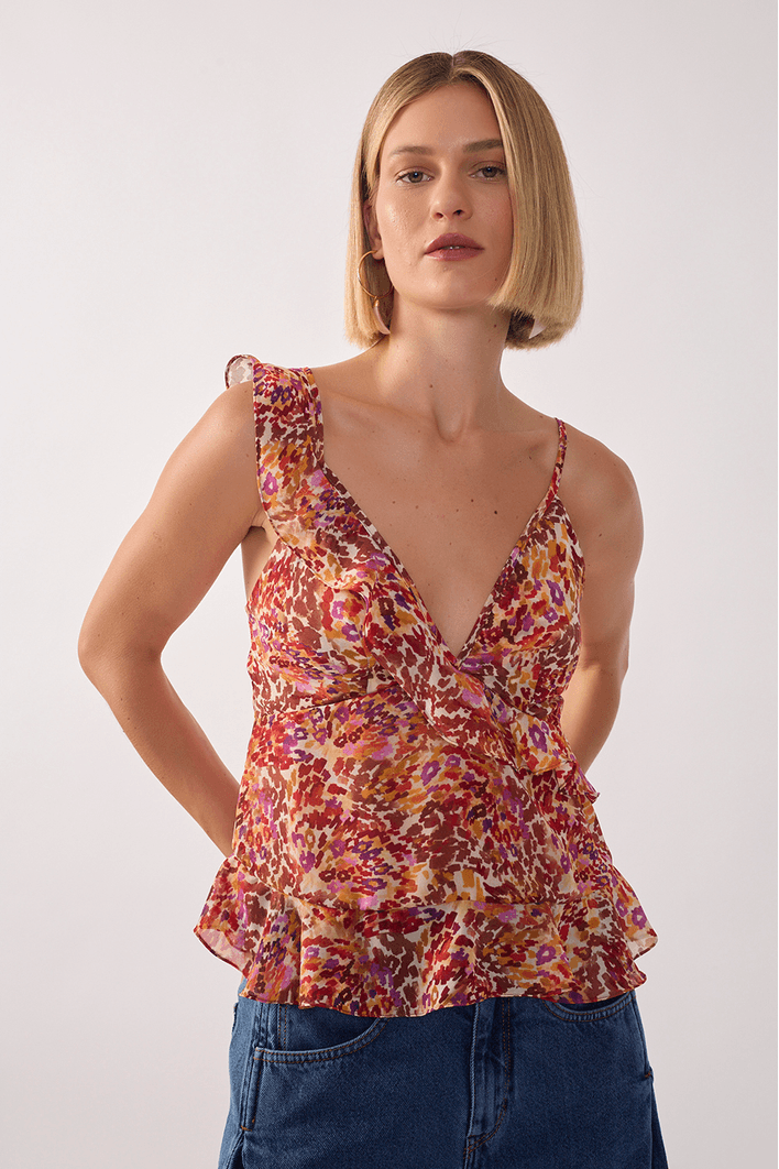 Blusa Est Instinto Cerâmica