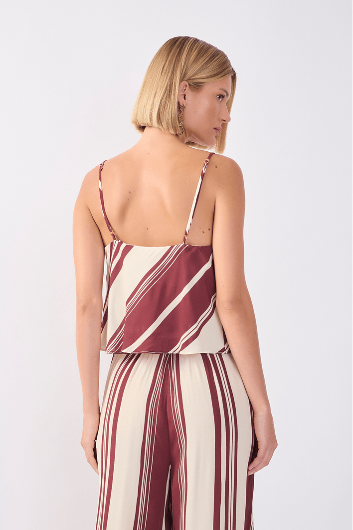 Blusa Alça Est Listra Solene