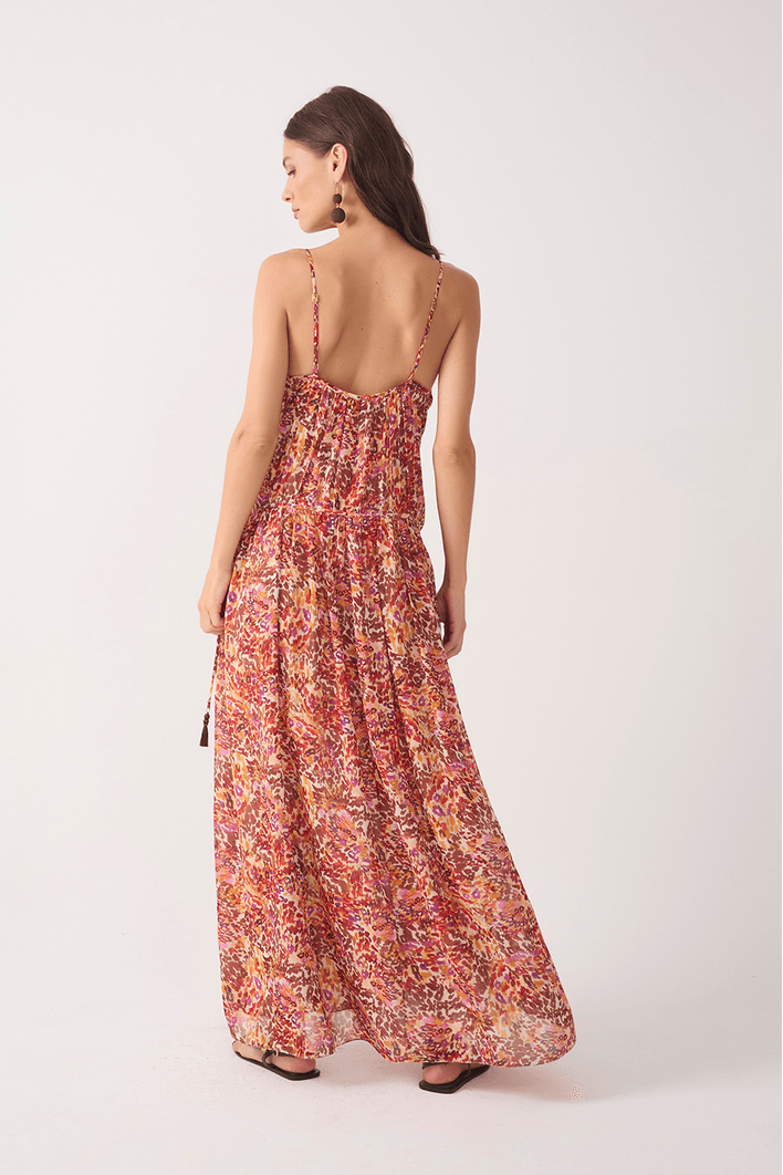 Vestido Longo Est Instinto Cerâmica