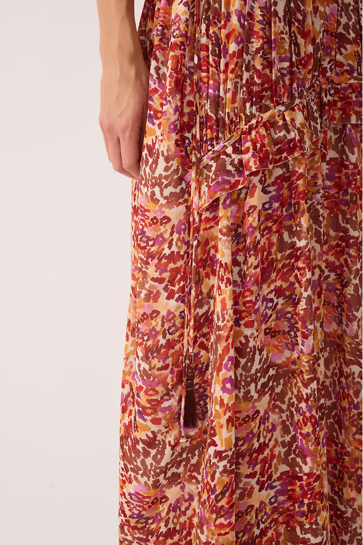 Vestido Longo Est Instinto Cerâmica