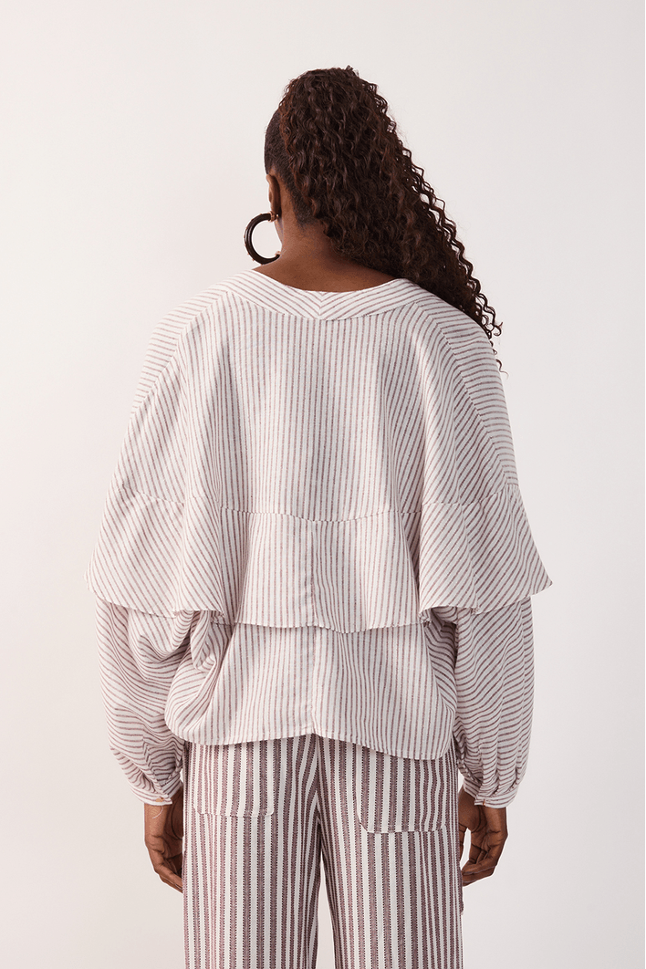 Camisa Algodão Listrado