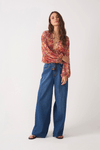 Calça Jeans Boyfriend Dark Fenda
