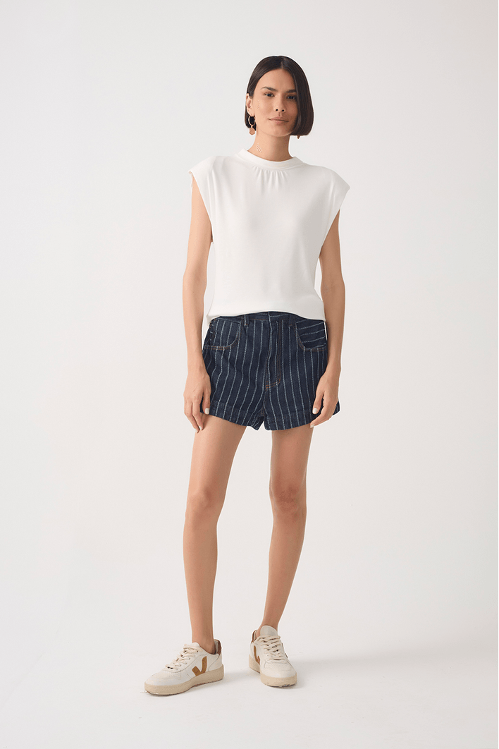 Short Jeans Listrado