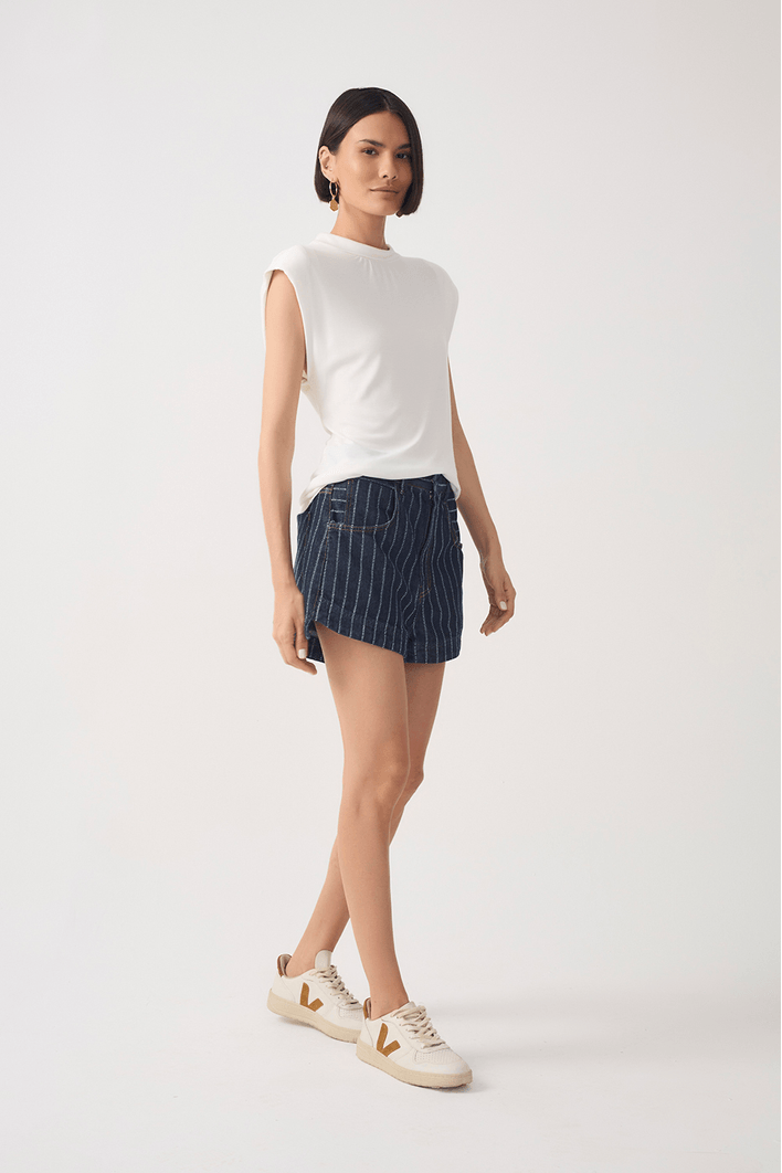 Short Jeans Listrado