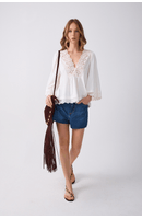 Short Jeans Boyfriend Dark Fenda