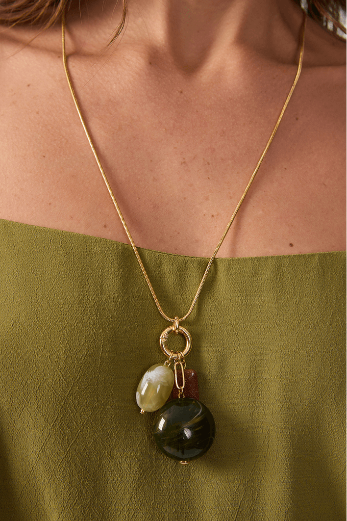 Colar Cristais Encanto