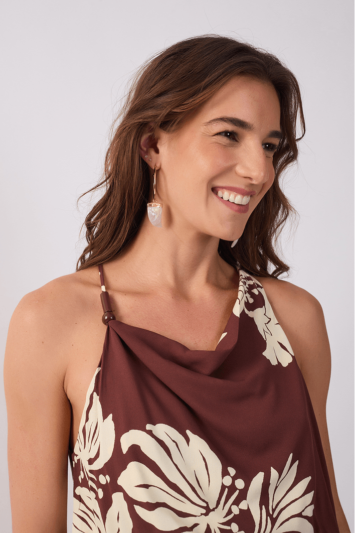 Vestido Degagê Est Bela Flor