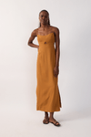 Vestido Cropped Vazado Lateral