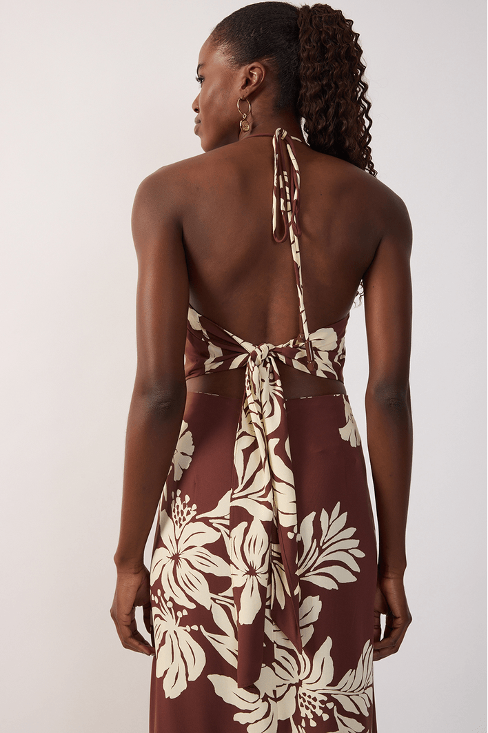 Vestido Cropped Est Bela Flor