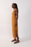 Vestido Cropped Vazado Lateral
