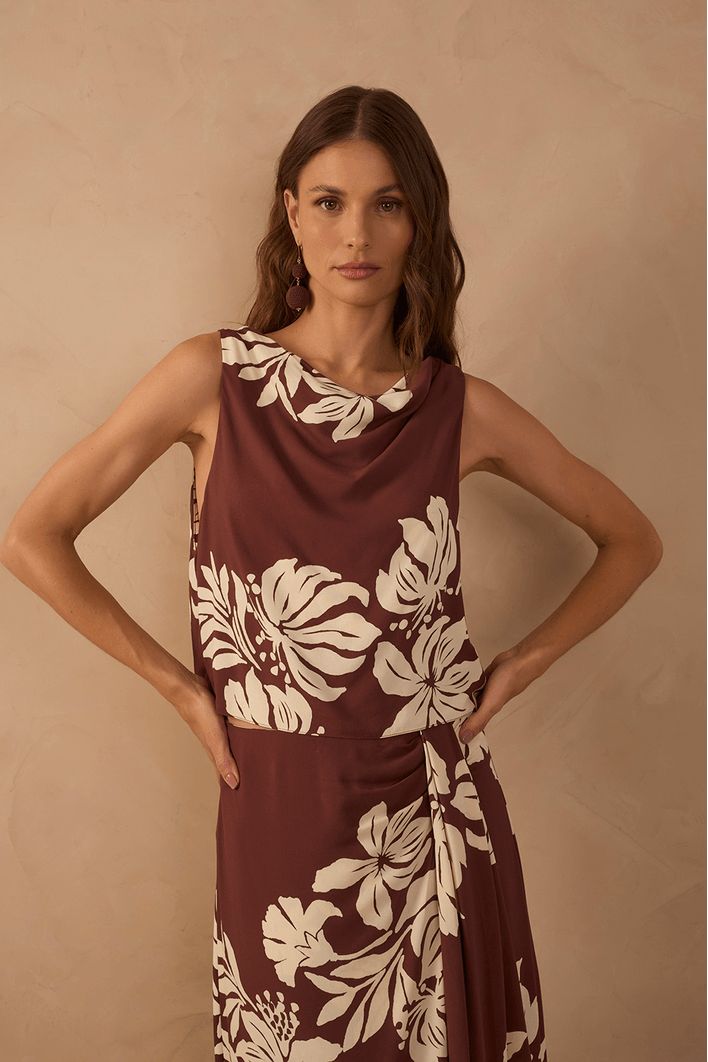 Blusa Degagê Est Bela Flor