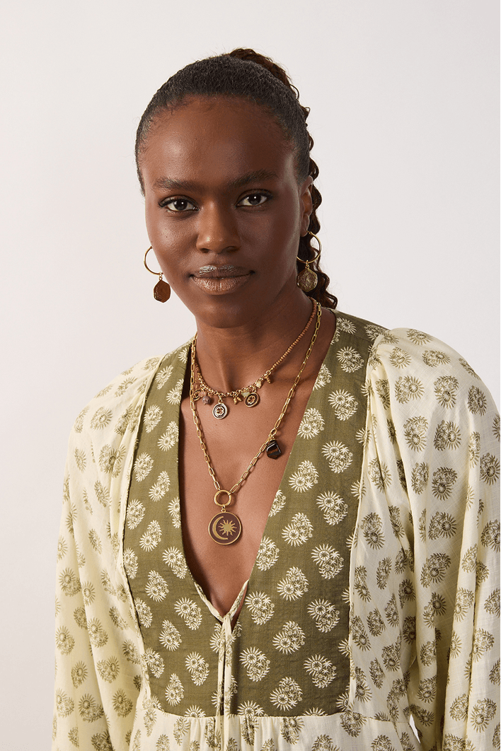 Vestido Cropped Est Miragem Mix