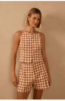 Blusa Algodão Xadrez
