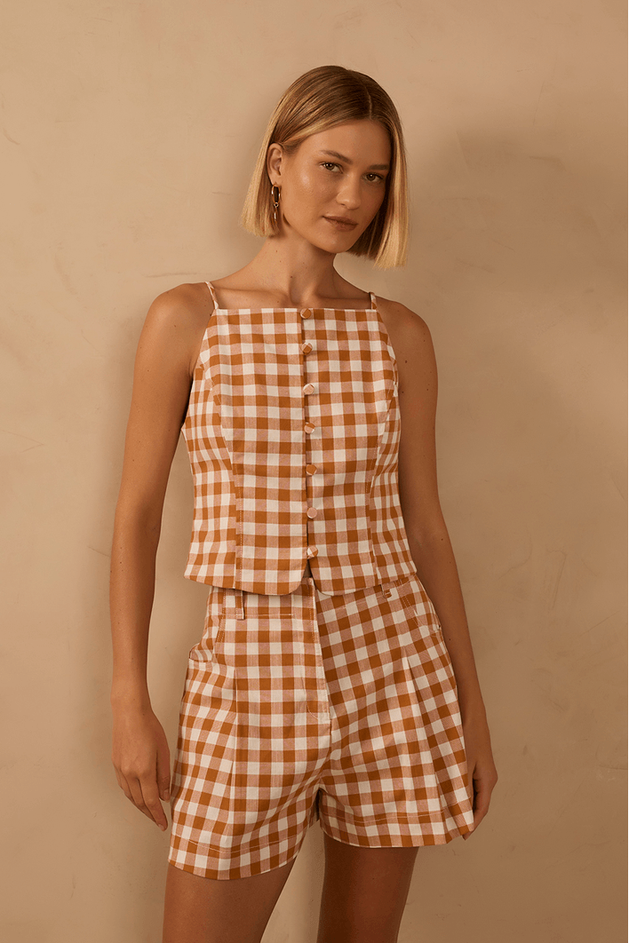 Blusa Algodão Xadrez