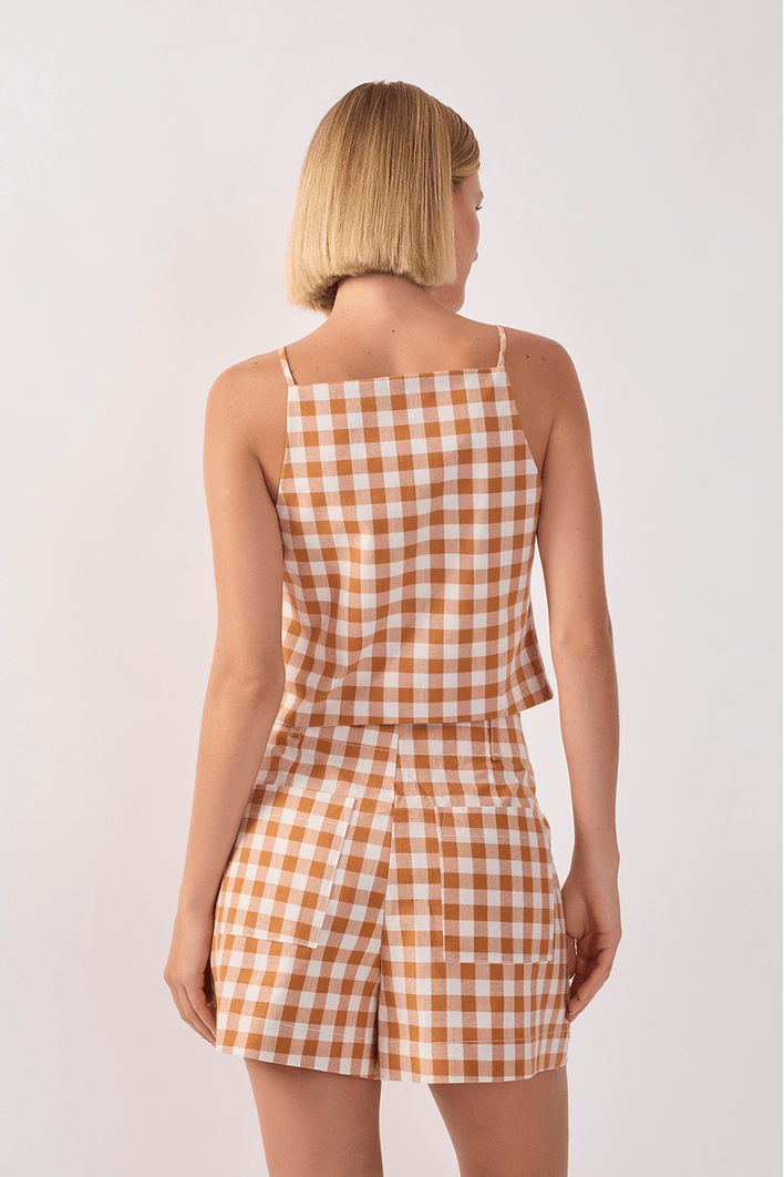 Blusa Algodão Xadrez