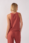 Blusa Linho Decote Nadador