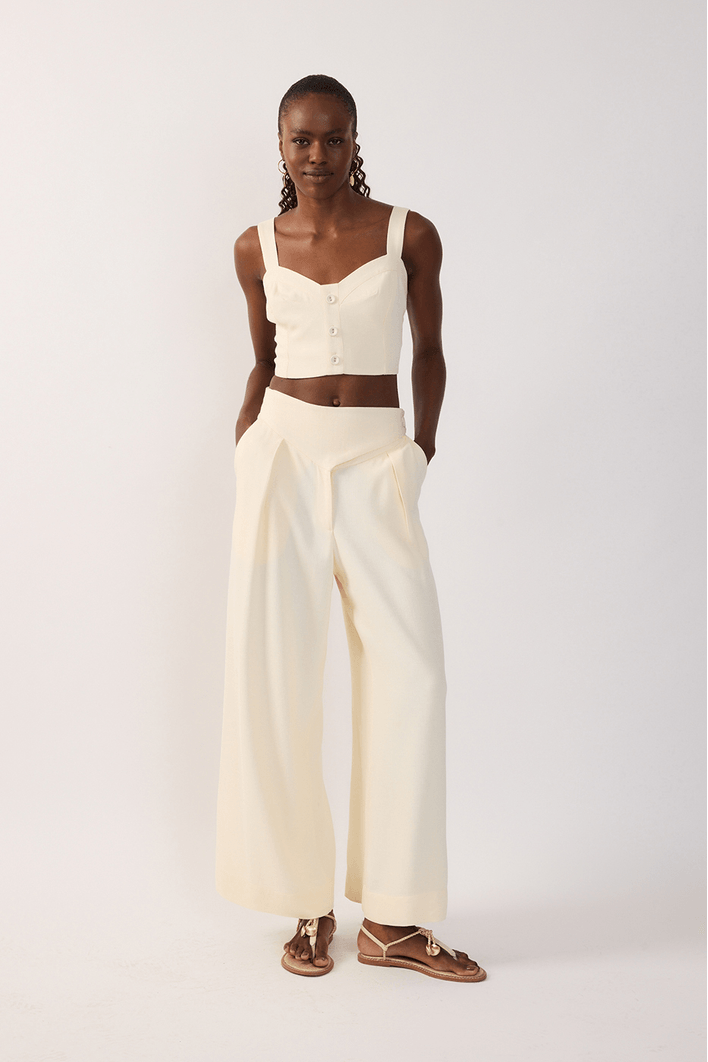 Calça Cós Transpassado