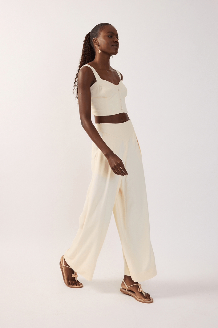 Calça Cós Transpassado