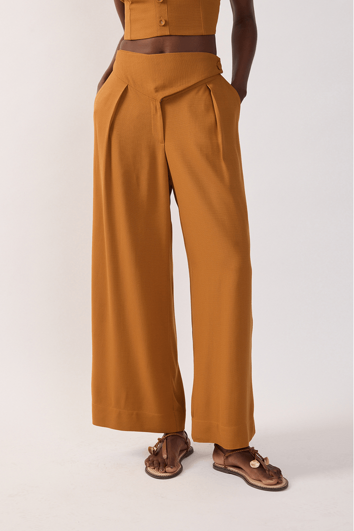 Calça Cós Transpassado