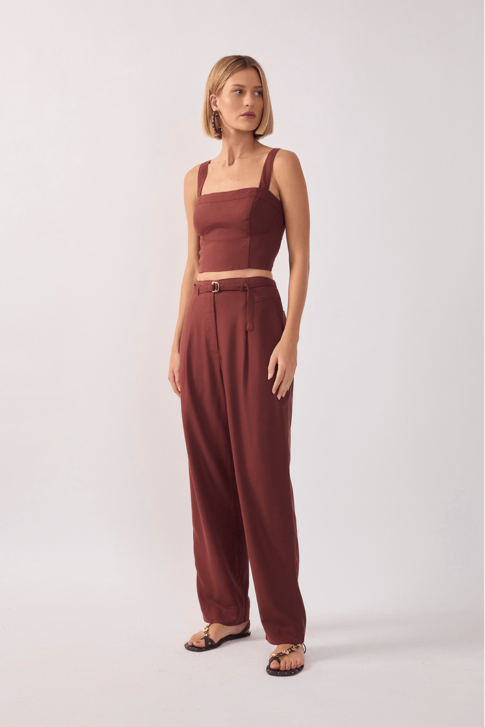 Calça Linho Cenoura