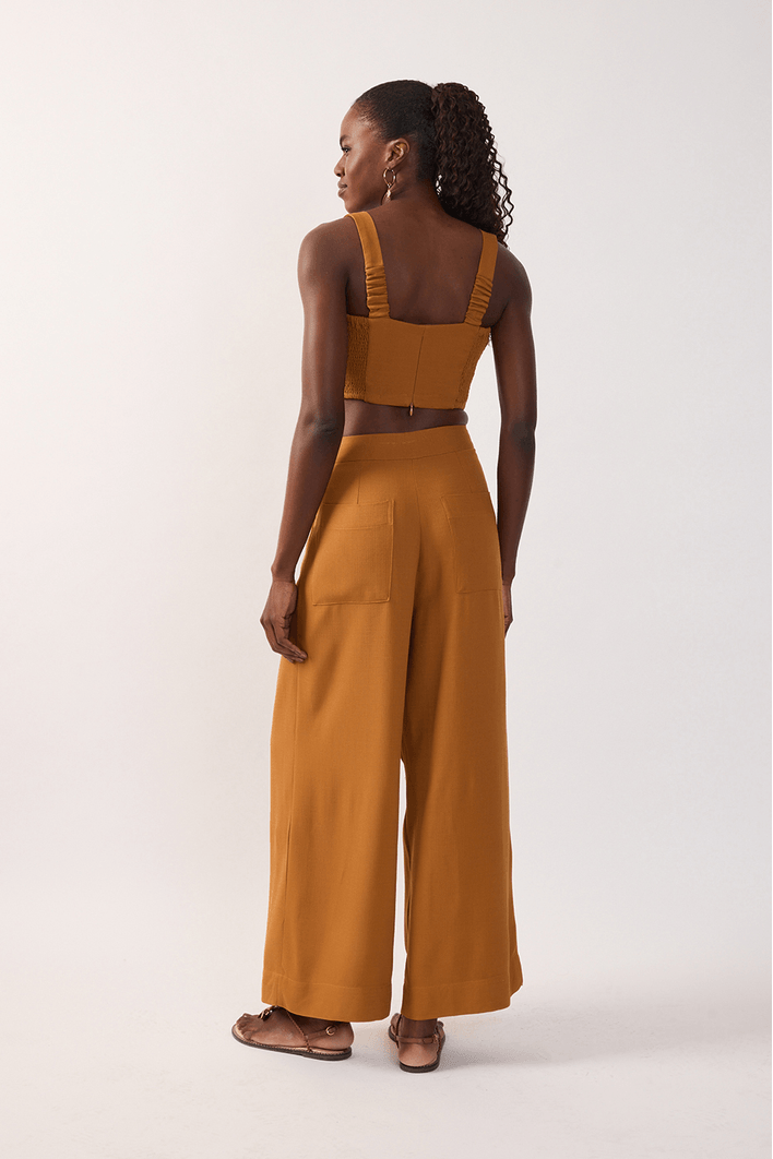 Calça Cós Transpassado