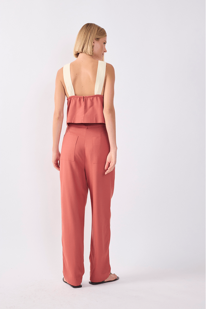 Calça Linho Cenoura