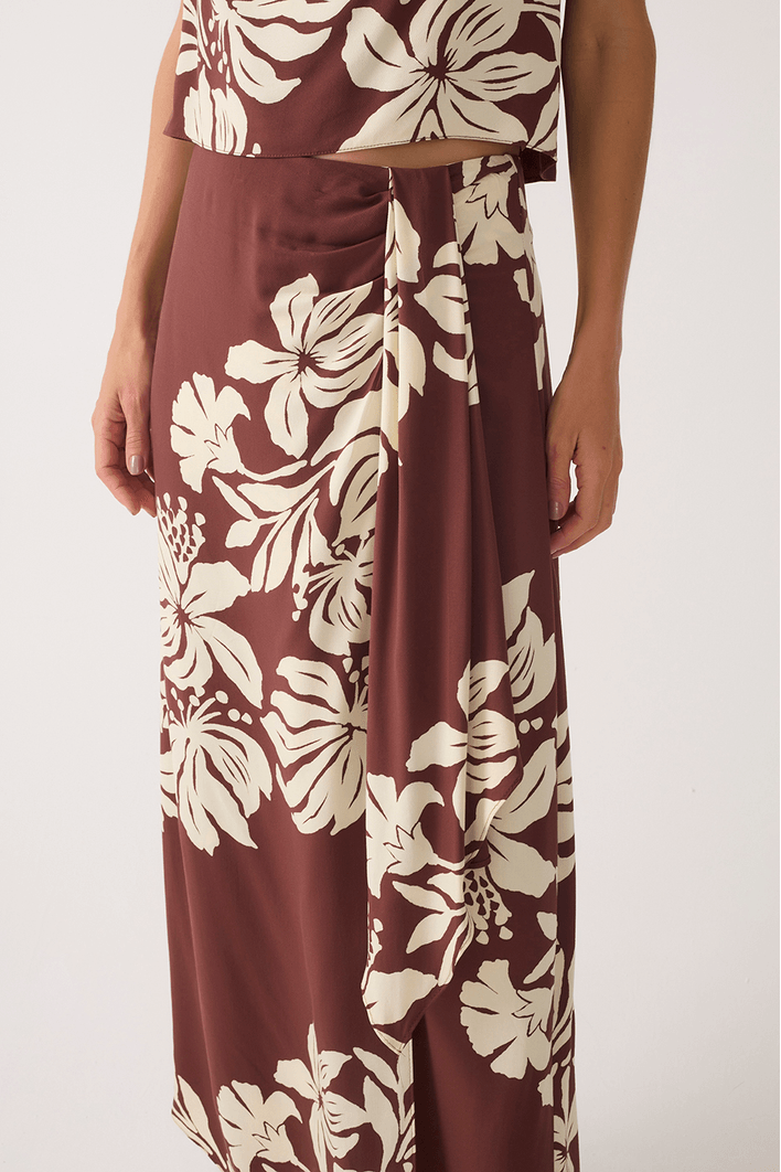 Saia Cropped Est Bela Flor