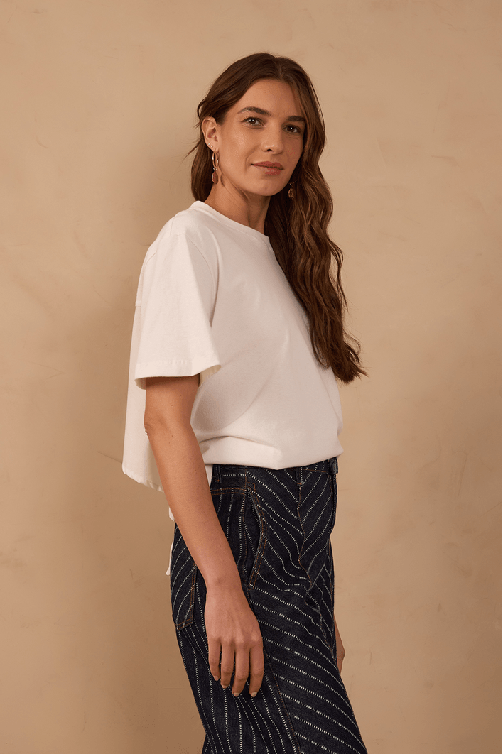 Blusa Malha Tecido Costas
