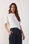 Blusa Malha Tecido Costas