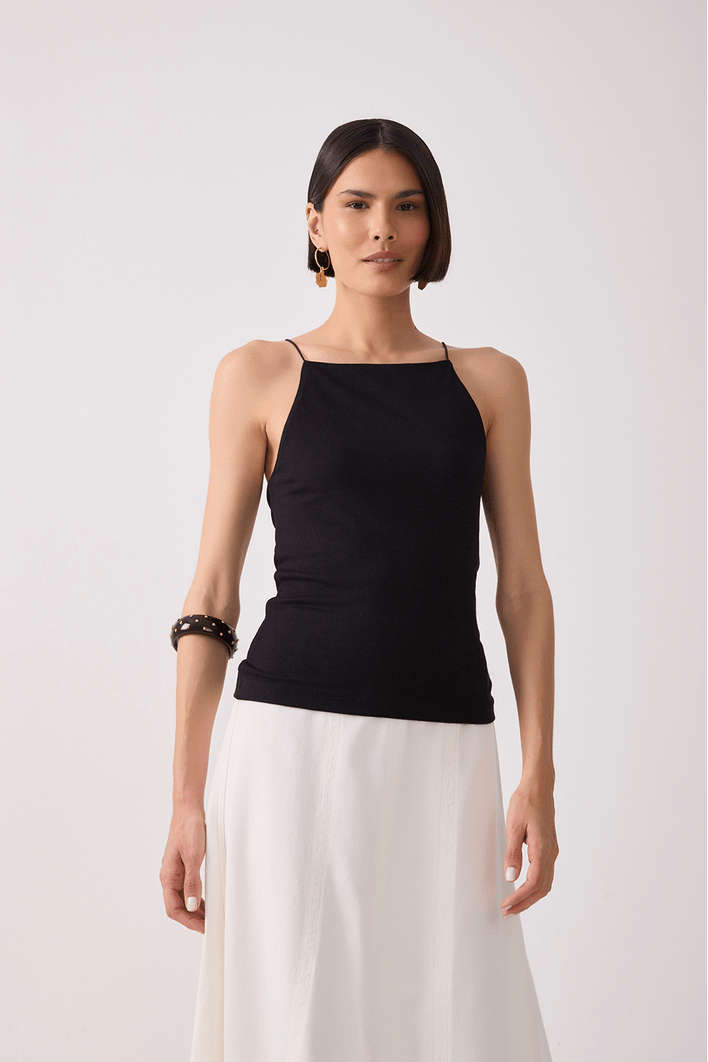 Blusa Básica Malha Crepe