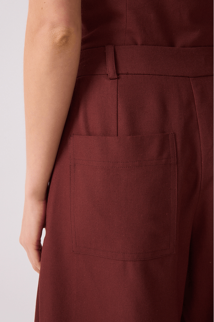 Bermuda Linho Com Nesga