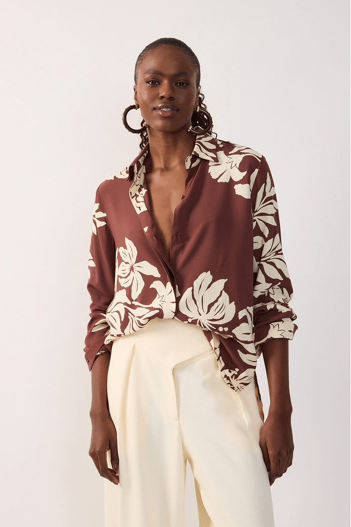 Camisa Est Bela Flor